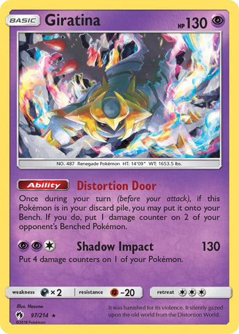 Giratina (97/214) (Theme Deck Exclusive) [Sun & Moon: Lost Thunder] - The Mythic Store | 24h Order Processing