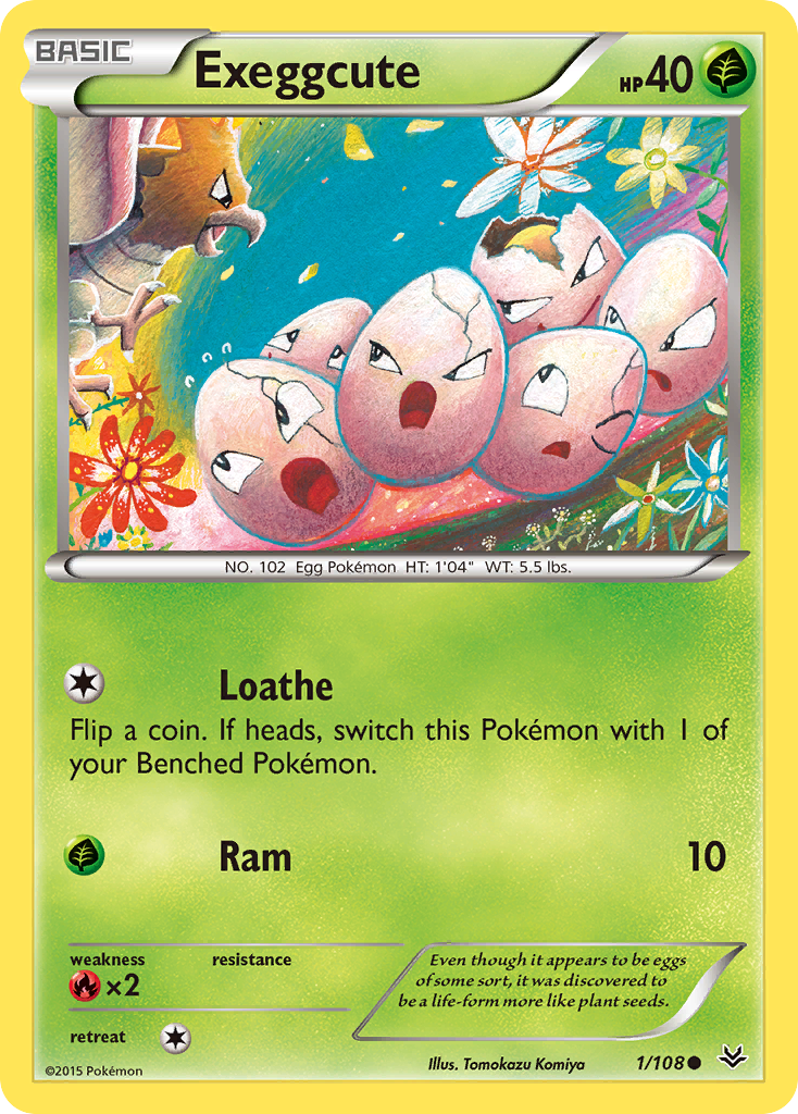 Exeggcute (1/108) [XY: Roaring Skies] - The Mythic Store | 24h Order Processing