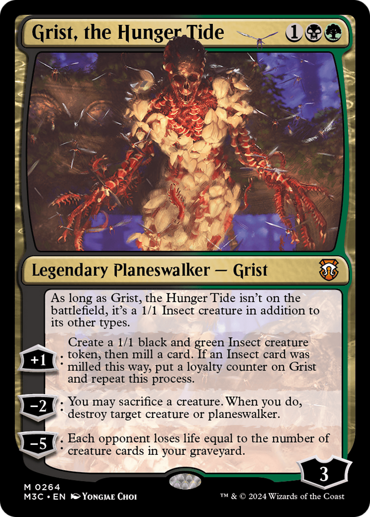 Grist, the Hunger Tide [Modern Horizons 3 Commander] - The Mythic Store | 24h Order Processing