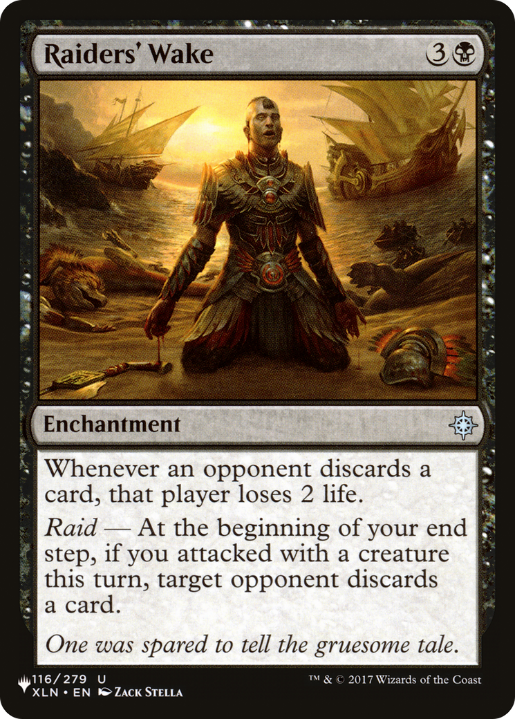 Raiders' Wake [The List] - The Mythic Store | 24h Order Processing