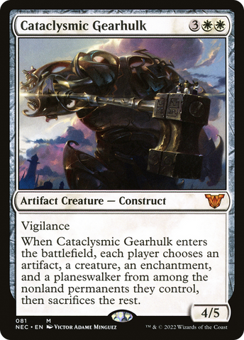 Cataclysmic Gearhulk [Kamigawa: Neon Dynasty Commander] - The Mythic Store | 24h Order Processing