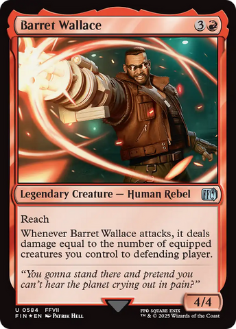 Barret Wallace (Surge Foil) [FINAL FANTASY] - The Mythic Store | 24h Order Processing