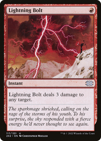 Lightning Bolt [Double Masters 2022] - The Mythic Store | 24h Order Processing