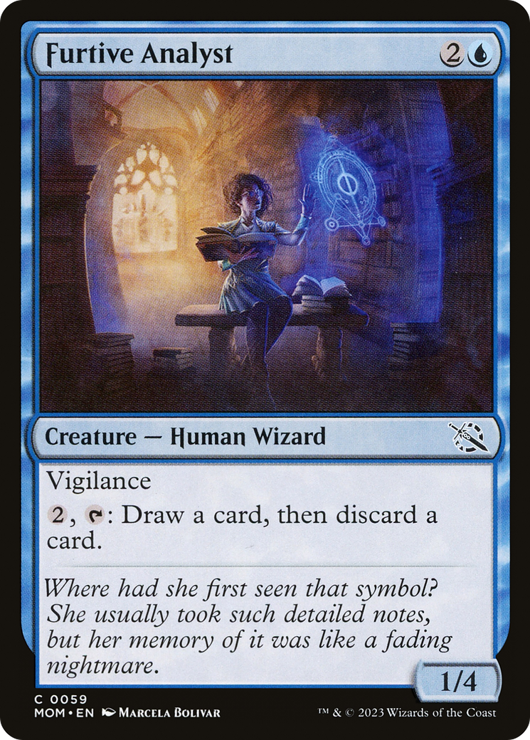 Furtive Analyst [March of the Machine] - The Mythic Store | 24h Order Processing
