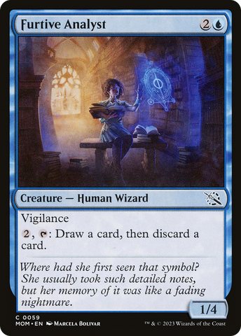 Furtive Analyst [March of the Machine] - The Mythic Store | 24h Order Processing