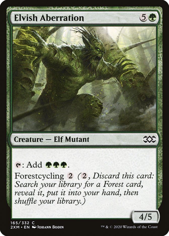 Elvish Aberration [Double Masters] - The Mythic Store | 24h Order Processing