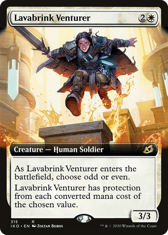 Lavabrink Venturer (Extended Art) [Ikoria: Lair of Behemoths] - The Mythic Store | 24h Order Processing