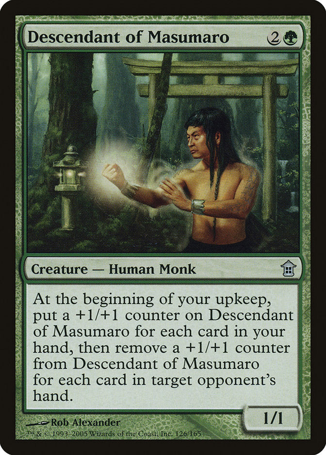 Descendant of Masumaro [Saviors of Kamigawa] - The Mythic Store | 24h Order Processing