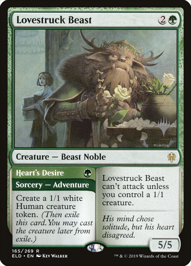 Lovestruck Beast // Heart's Desire (Promo Pack) [Throne of Eldraine Promos] - The Mythic Store | 24h Order Processing