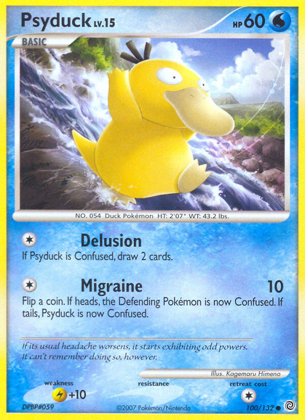 Psyduck (100/132) [Diamond & Pearl: Secret Wonders] - The Mythic Store | 24h Order Processing