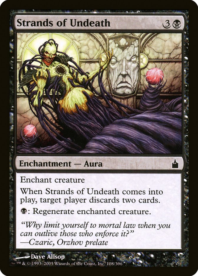 Strands of Undeath [Ravnica: City of Guilds] - The Mythic Store | 24h Order Processing