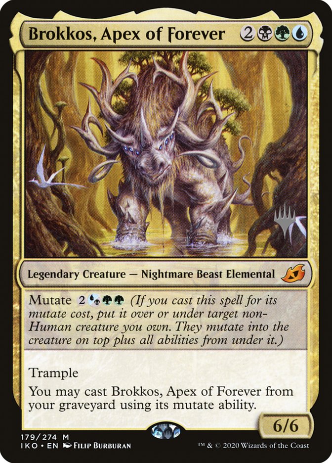 Brokkos, Apex of Forever (Promo Pack) [Ikoria: Lair of Behemoths Promos] - The Mythic Store | 24h Order Processing