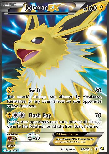 Jolteon EX (28a/83) (Alternate Art Promo) [XY: Generations] - The Mythic Store | 24h Order Processing
