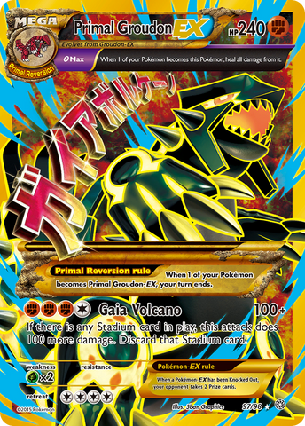 Primal Groudon EX (97/98) [XY: Ancient Origins] - The Mythic Store | 24h Order Processing