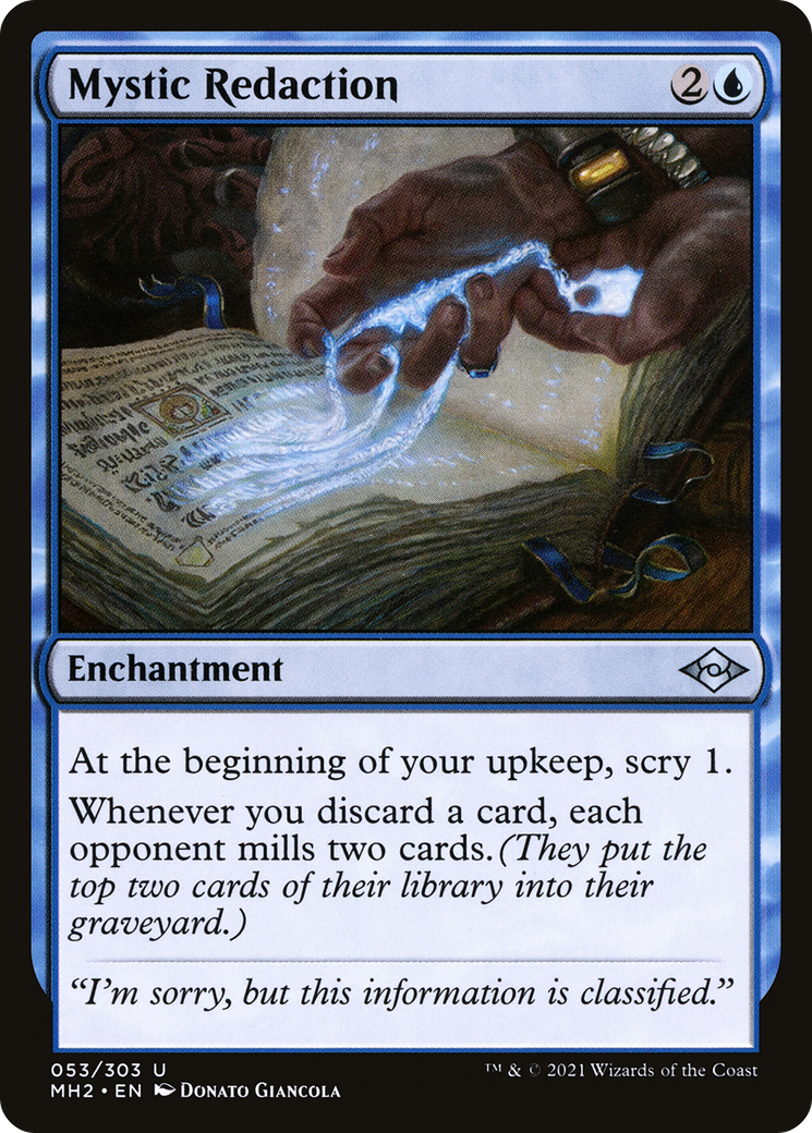 Mystic Redaction [Modern Horizons 2] - The Mythic Store | 24h Order Processing