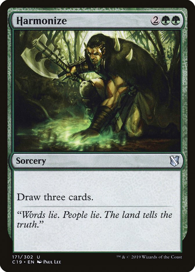 Harmonize [Commander 2019] - The Mythic Store | 24h Order Processing