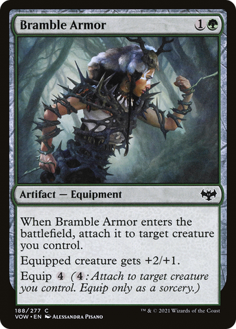 Bramble Armor [Innistrad: Crimson Vow] - The Mythic Store | 24h Order Processing