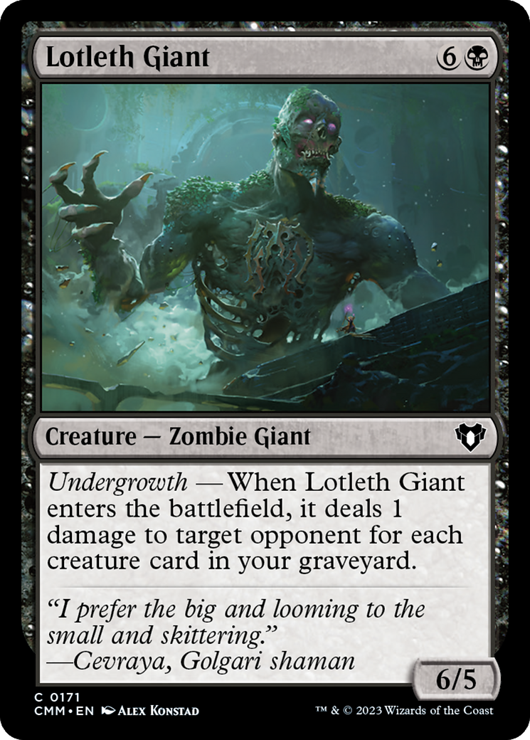 Lotleth Giant [Commander Masters] - The Mythic Store | 24h Order Processing