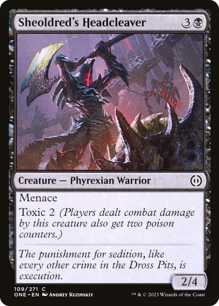 Sheoldred's Headcleaver [Phyrexia: All Will Be One] - The Mythic Store | 24h Order Processing