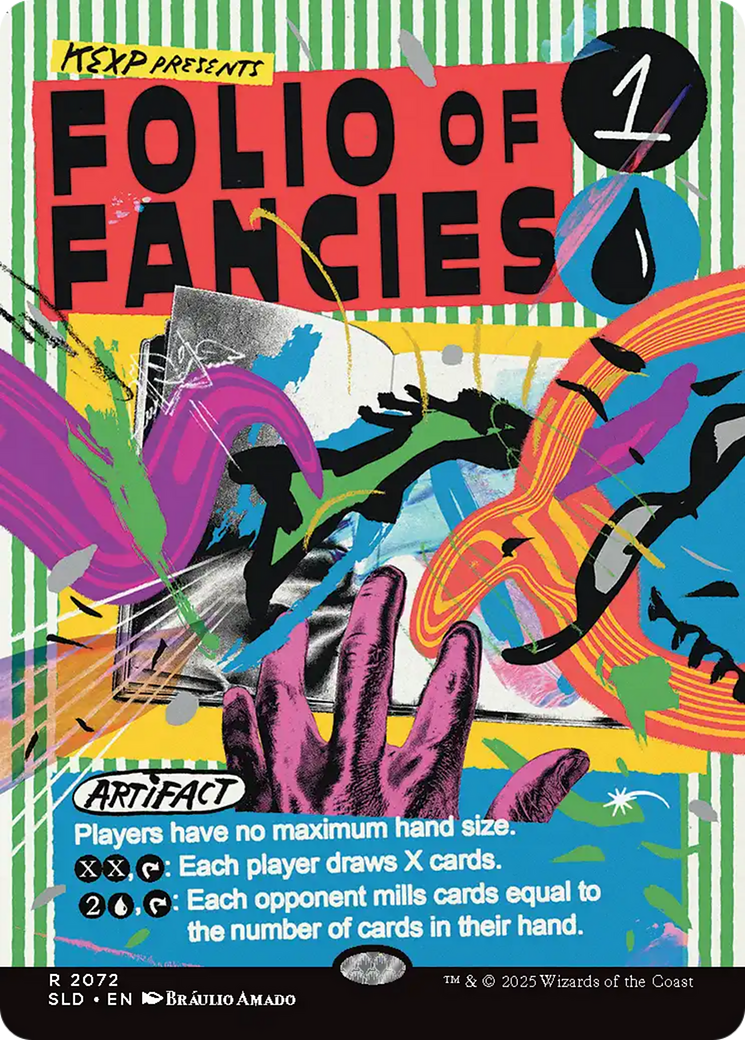 Folio of Fancies (Rainbow Foil) [Secret Lair Drop Series] - The Mythic Store | 24h Order Processing