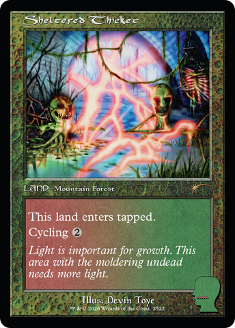 Sheltered Thicket [Secret Lair Drop Series] - The Mythic Store | 24h Order Processing