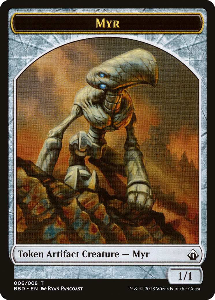 Myr Token [Battlebond Tokens] - The Mythic Store | 24h Order Processing