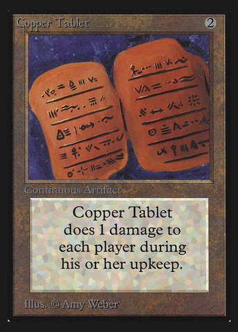 Copper Tablet [International Collectors' Edition] - The Mythic Store | 24h Order Processing