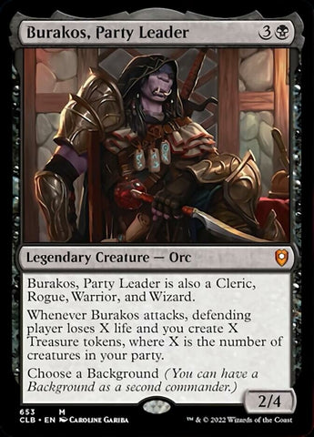 Burakos, Party Leader [Commander Legends: Battle for Baldur's Gate] - The Mythic Store | 24h Order Processing