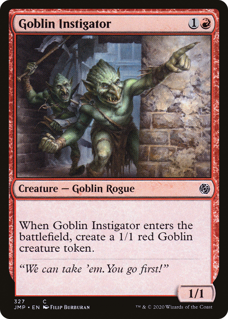 Goblin Instigator [Jumpstart] - The Mythic Store | 24h Order Processing