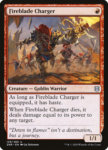 Fireblade Charger [Zendikar Rising] - The Mythic Store | 24h Order Processing