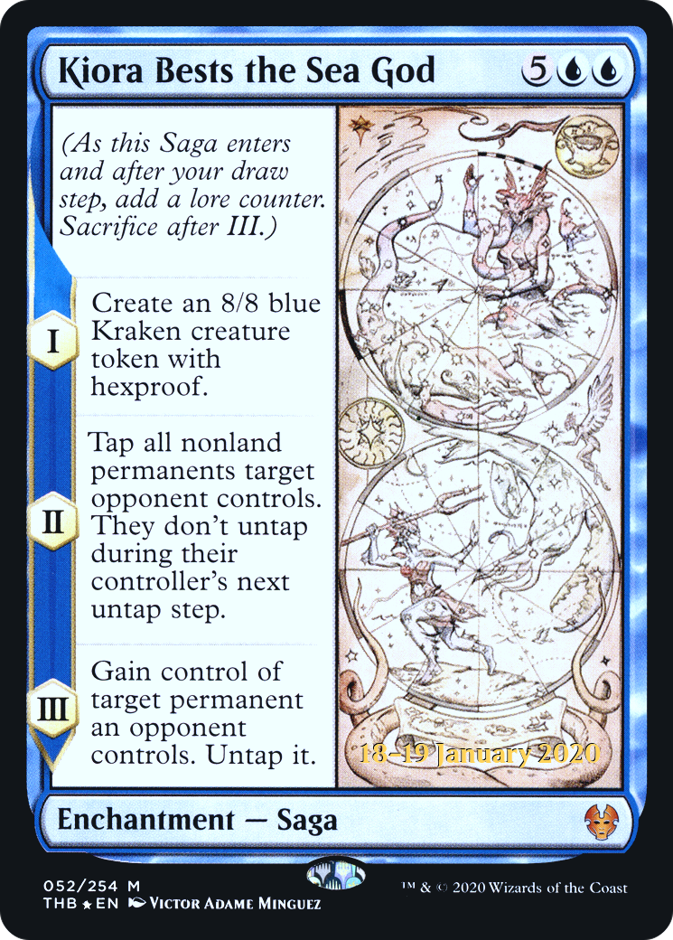 Kiora Bests the Sea God [Theros Beyond Death Prerelease Promos] - The Mythic Store | 24h Order Processing