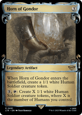 Horn of Gondor [The Lord of the Rings: Tales of Middle-Earth Showcase Scrolls] - The Mythic Store | 24h Order Processing