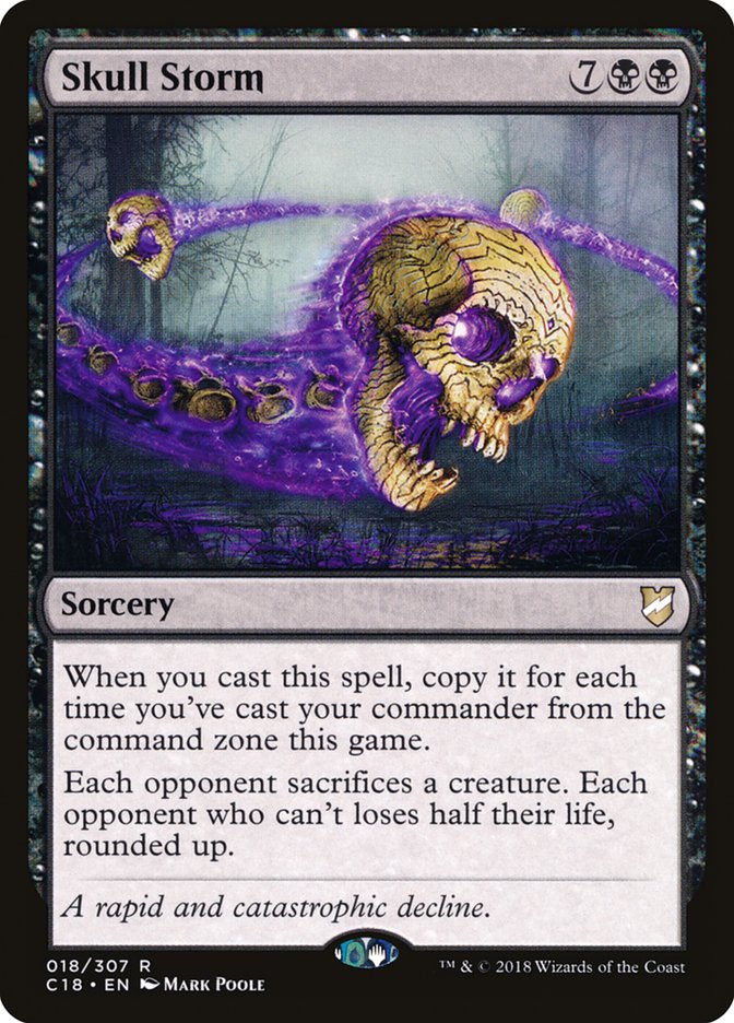 Skull Storm [Commander 2018] - The Mythic Store | 24h Order Processing