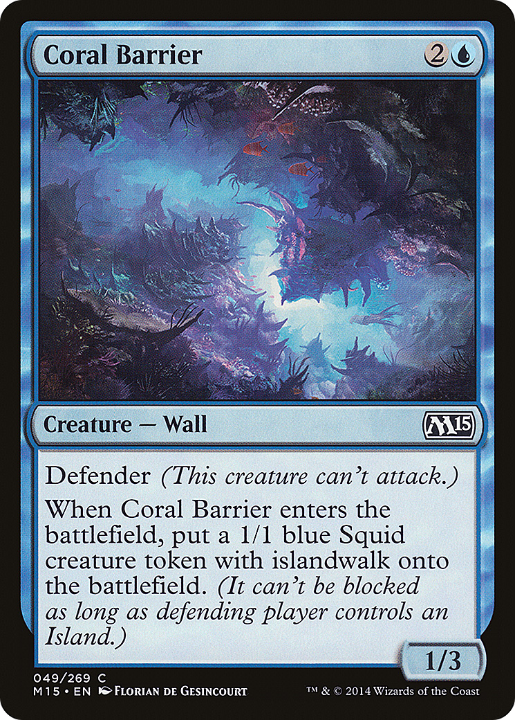 Coral Barrier [Magic 2015] - The Mythic Store | 24h Order Processing