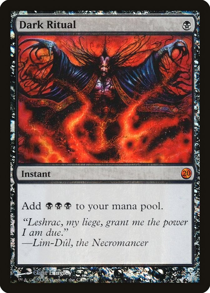 Dark Ritual [From the Vault: Twenty] - The Mythic Store | 24h Order Processing