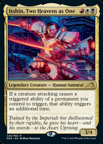 Isshin, Two Heavens as One (Promo Pack) [Kamigawa: Neon Dynasty Promos] - The Mythic Store | 24h Order Processing