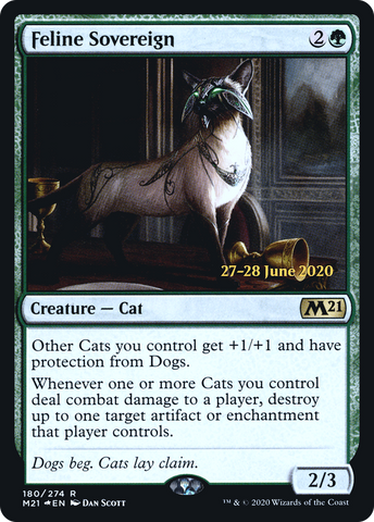 Feline Sovereign [Core Set 2021 Prerelease Promos] - The Mythic Store | 24h Order Processing