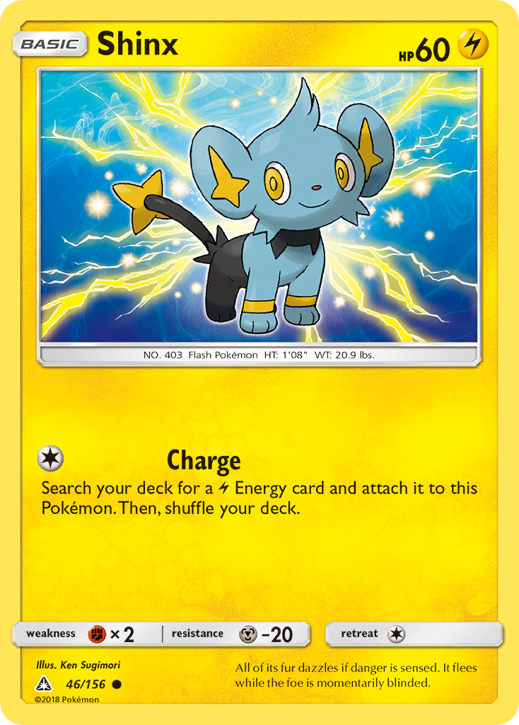 Shinx (46/156) [Sun & Moon: Ultra Prism] - The Mythic Store | 24h Order Processing
