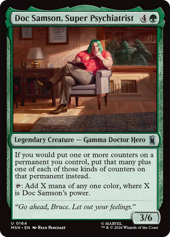 Doc Samson, Super Psychiatrist [Marvel Super Heroes] - The Mythic Store | 24h Order Processing