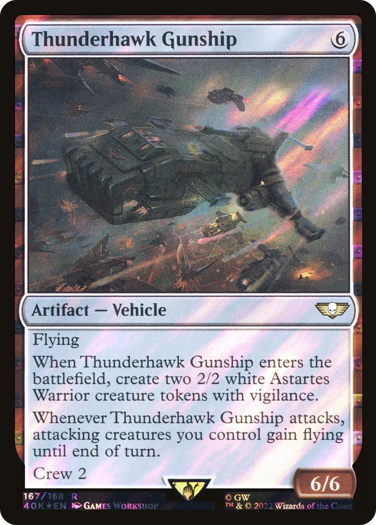 Thunderhawk Gunship (Surge Foil) [Warhammer 40,000] - The Mythic Store | 24h Order Processing