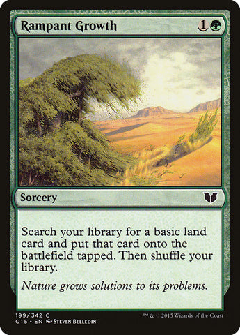 Rampant Growth [Commander 2015] - The Mythic Store | 24h Order Processing