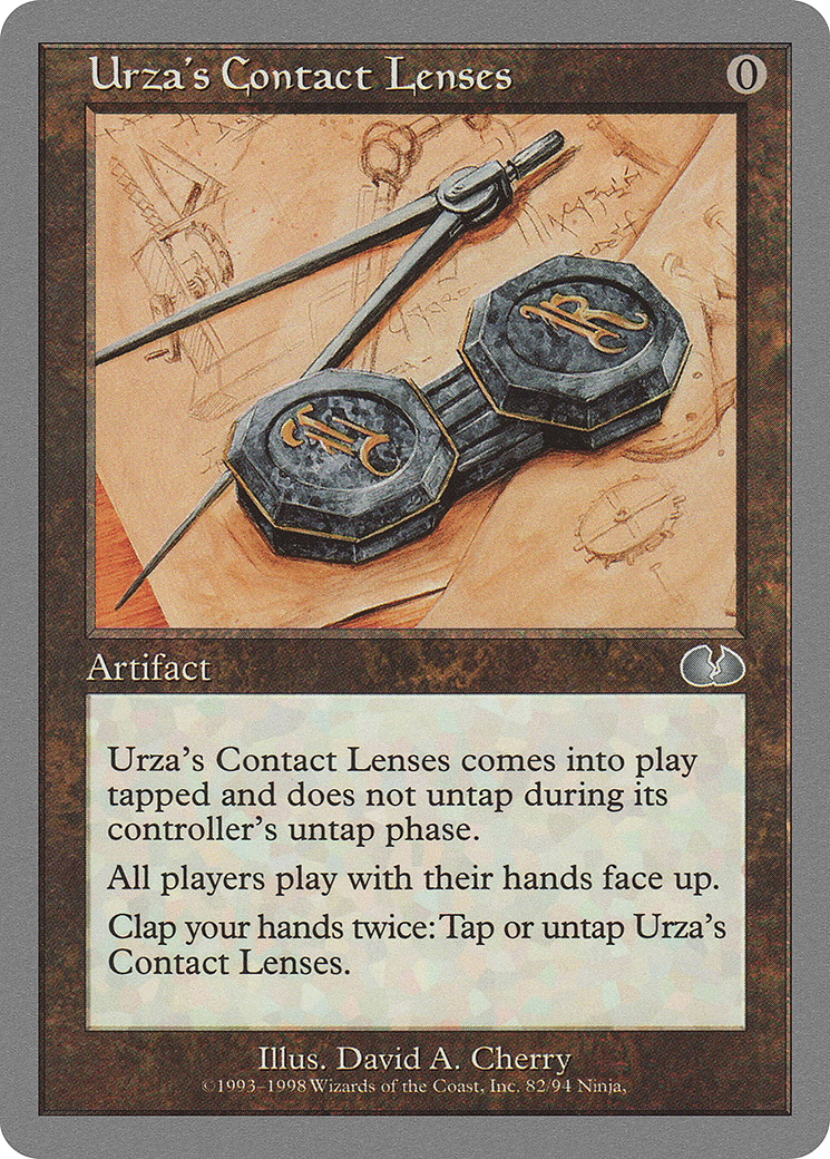 Urza's Contact Lenses [Unglued] - The Mythic Store | 24h Order Processing