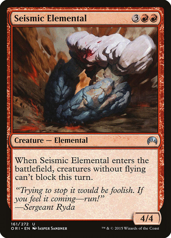 Seismic Elemental [Magic Origins] - The Mythic Store | 24h Order Processing