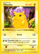 Pikachu (58/102) (Shadowless) [Base Set 1st Edition] - The Mythic Store | 24h Order Processing