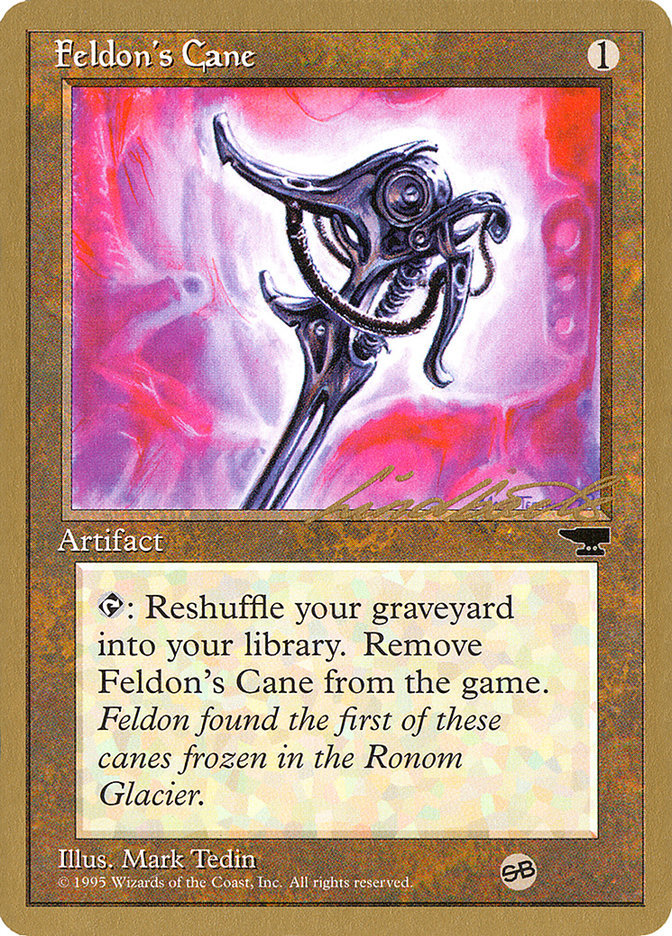 Feldon's Cane (Leon Lindback) (SB) [Pro Tour Collector Set] - The Mythic Store | 24h Order Processing