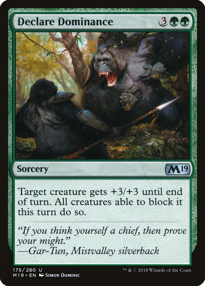 Declare Dominance [Core Set 2019] - The Mythic Store | 24h Order Processing
