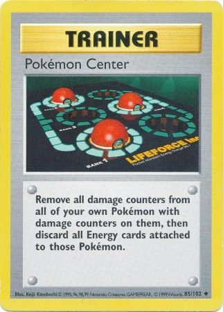 Pokemon Center (85/102) [Base Set Shadowless Unlimited] - The Mythic Store | 24h Order Processing