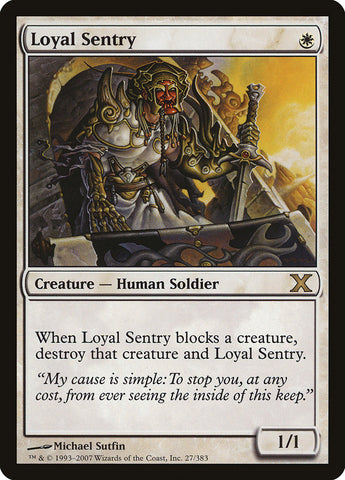 Loyal Sentry [Tenth Edition] - The Mythic Store | 24h Order Processing