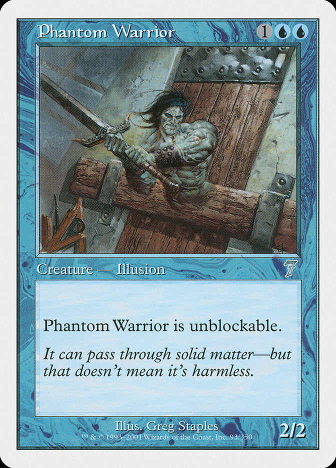 Phantom Warrior [Seventh Edition] - The Mythic Store | 24h Order Processing