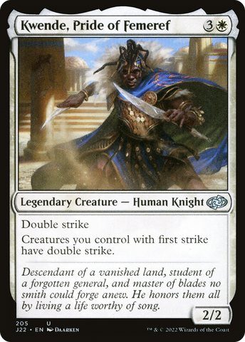 Kwende, Pride of Femeref [Jumpstart 2022] - The Mythic Store | 24h Order Processing